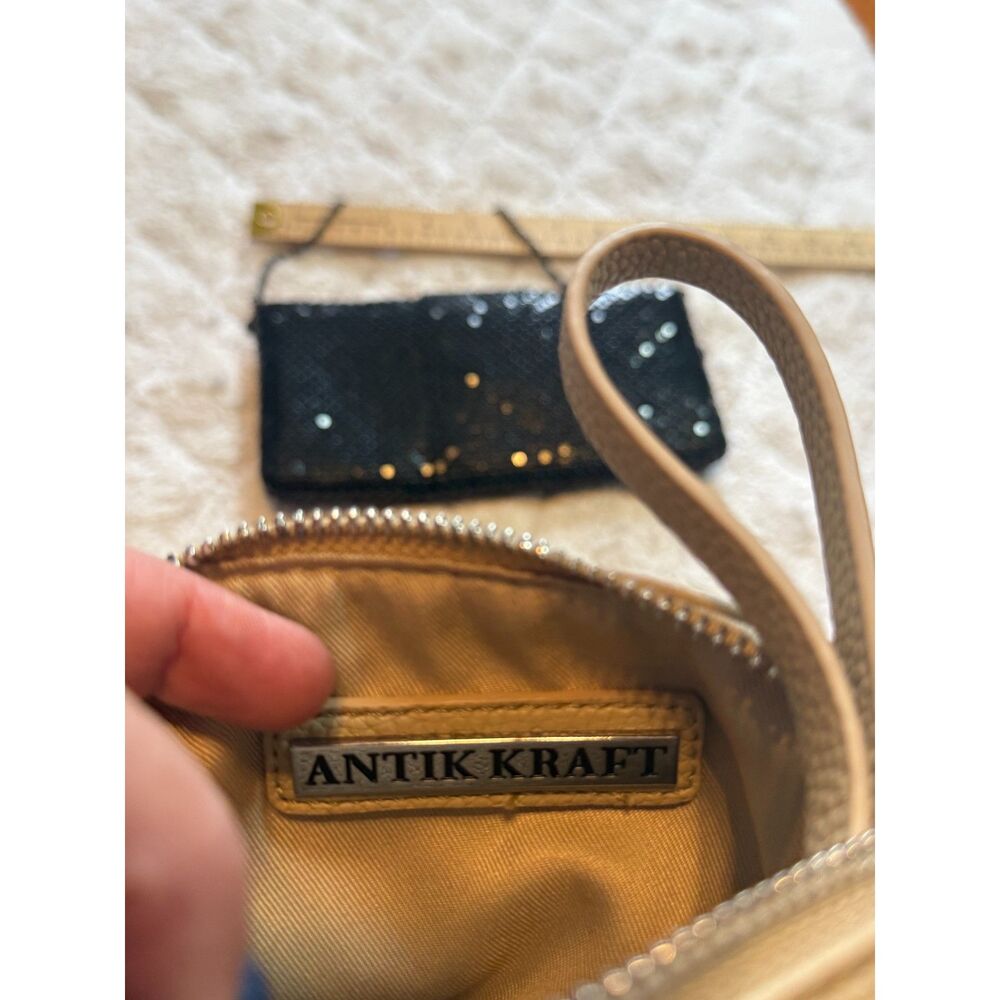 Purse Lot for day and night tan and black